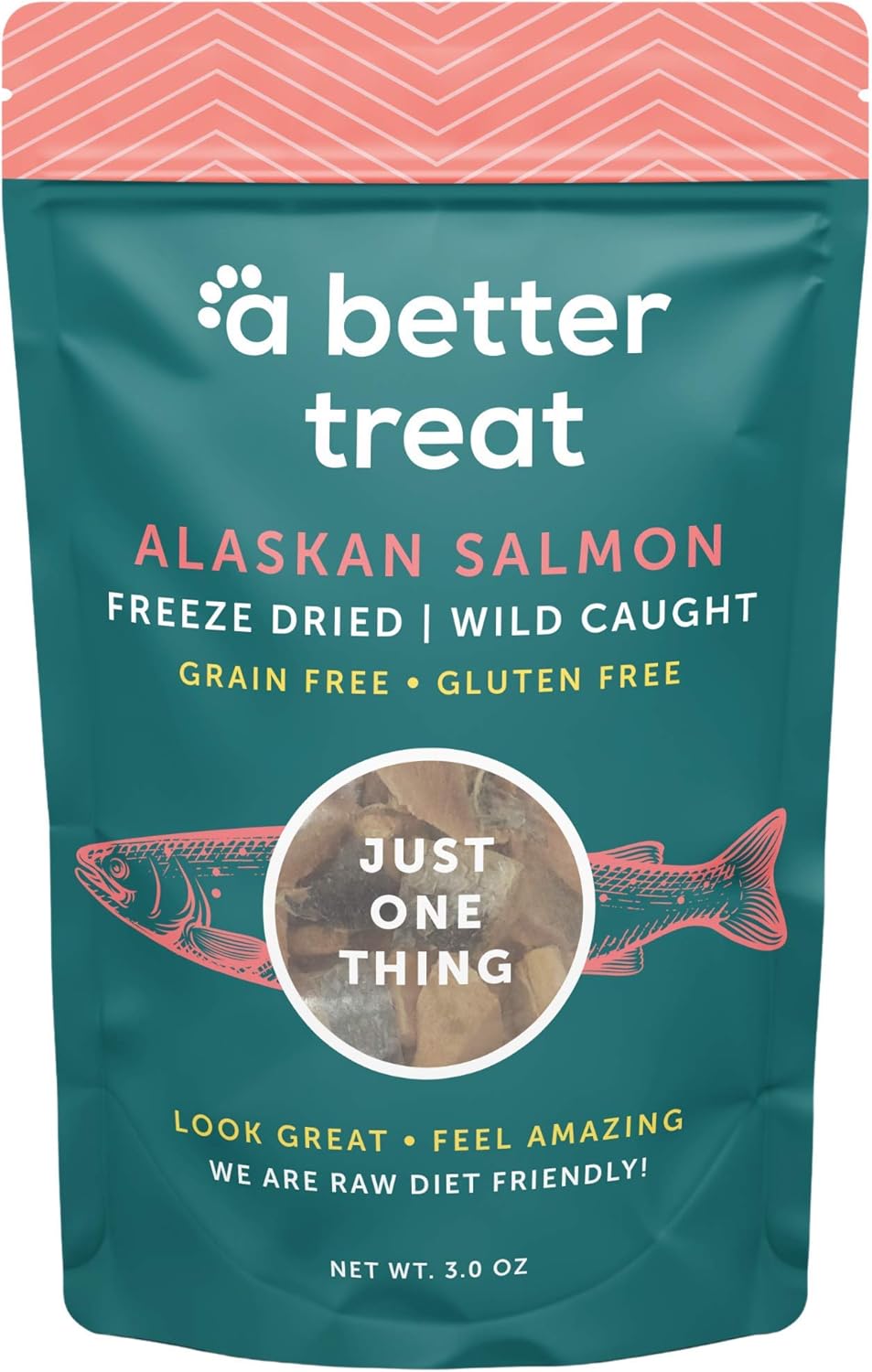 A Better Treat Wild-Caught Freeze-Dried Salmon Treats